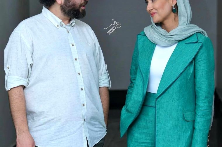 استایل جذاب پریناز ایزدیار و سعید روستایی در اکران جدید/ عکس