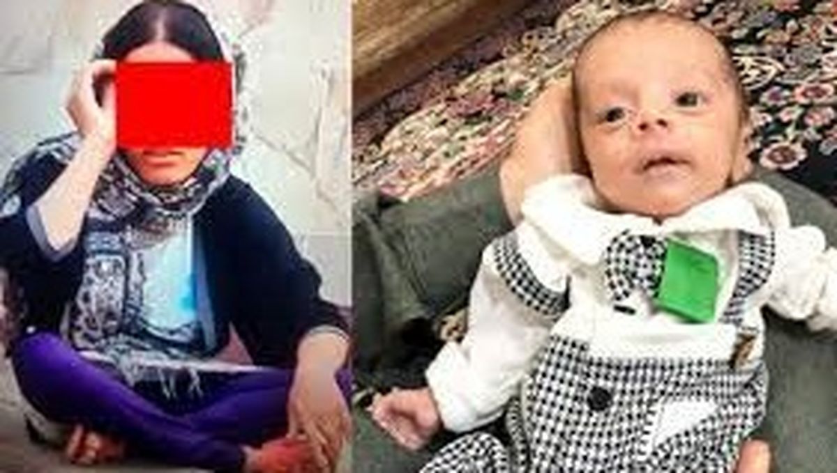 نوزاد ربایی عجیب در خرمشهر/ زن با دمپایی قرمز آمد و نوزاد را از پدرش قاپید + عکس