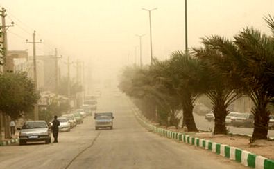 وزش باد شدید و خیزش گرد و خاک در ۲۲ استان