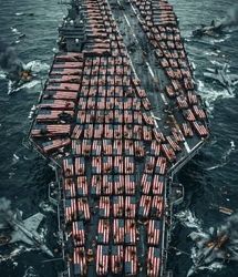 پیام فوری سپاه به ناو آمریکایی