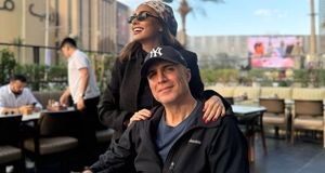 ضیافت بازیگر مشهور ترک با همسر ایرانی‌اش در شب یلدا