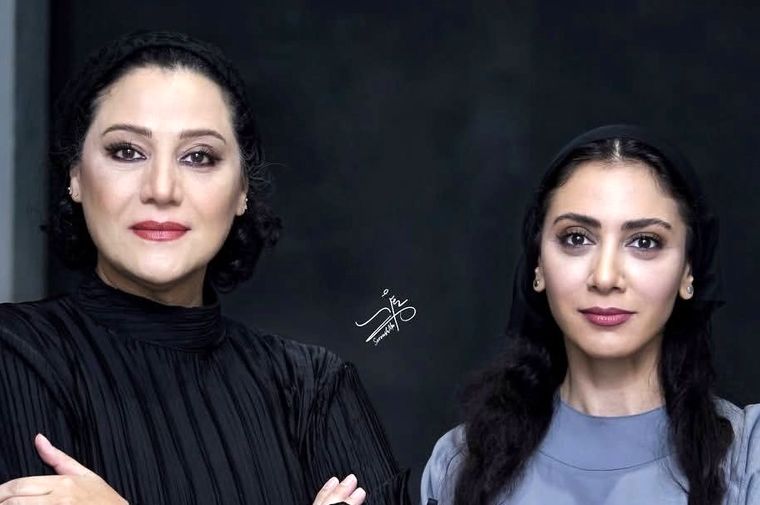  مونا فرجاد و شبنم مقدمی در کنار هم با چهره شبیه/ عکس