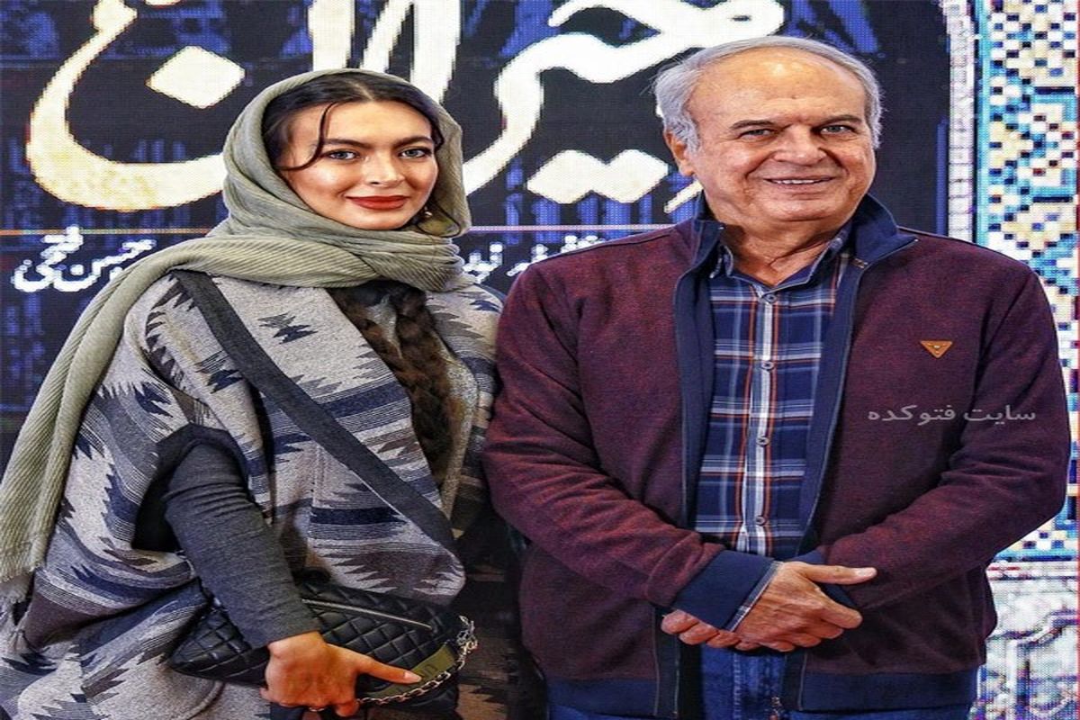 عکس پربازدید غلامرضا نیکخواه و دخترش نیلوفر