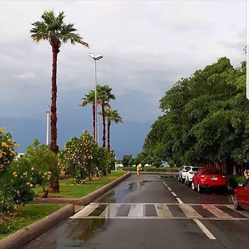 جزیره کیش را هم سیل بُرد! +ویدئو