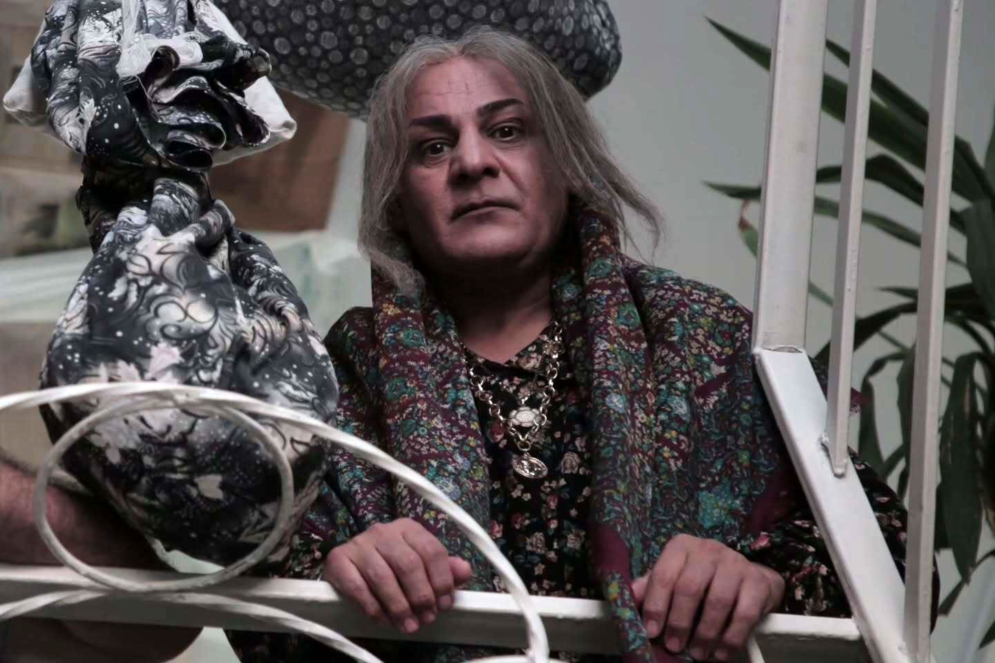 «سیاوش چراغی‌پور» با گریم زنانه/ عکس