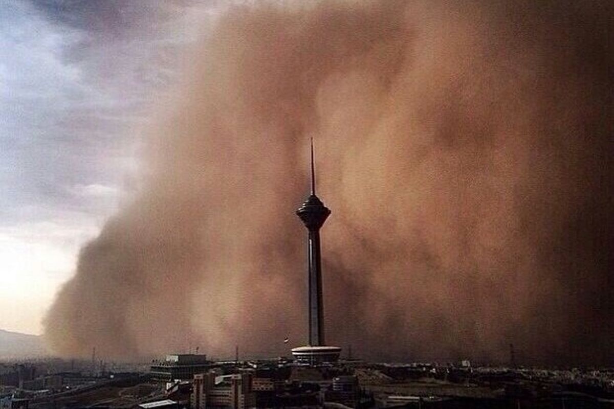 هشدار درباره وقوع طوفان در تهران