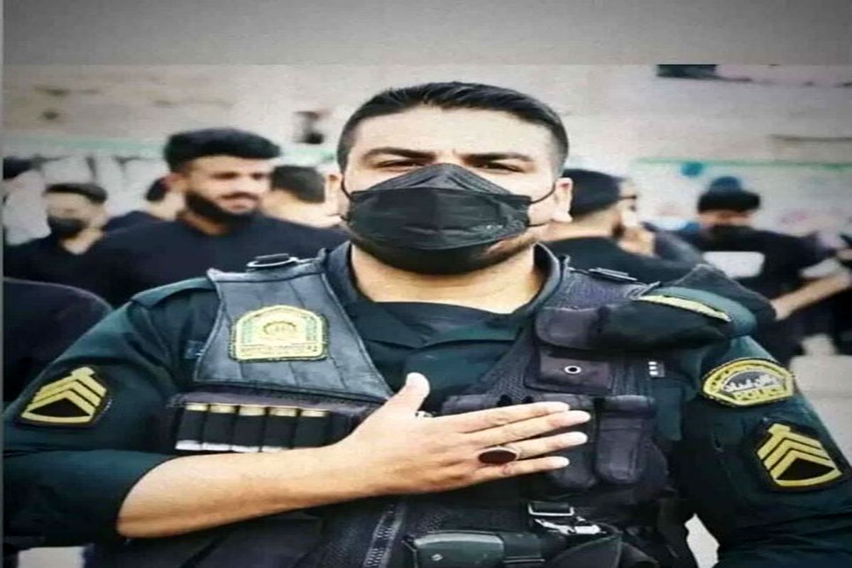 شهادت دردناک یک مامور پلیس نیروی انتظامی در کرمان + عکس
